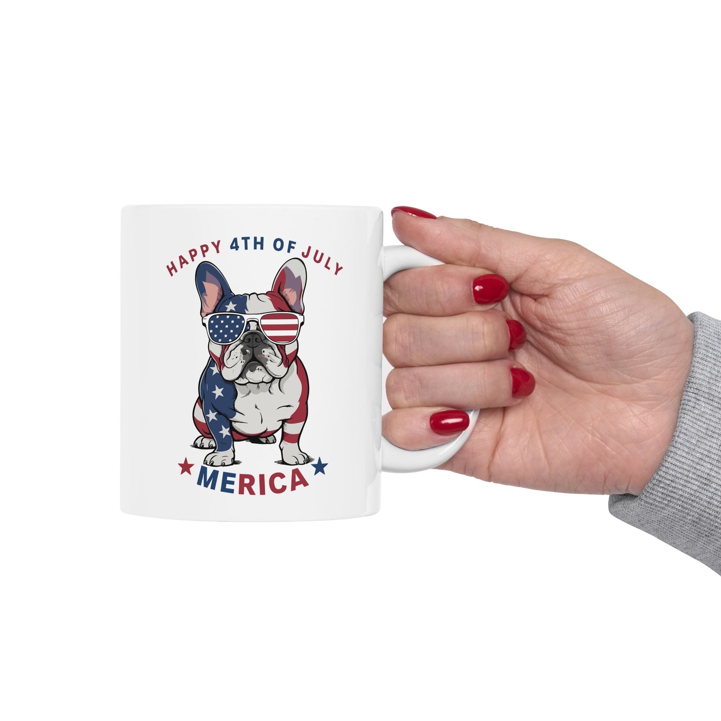 4th of July Mug - Happy 4th of July Merica