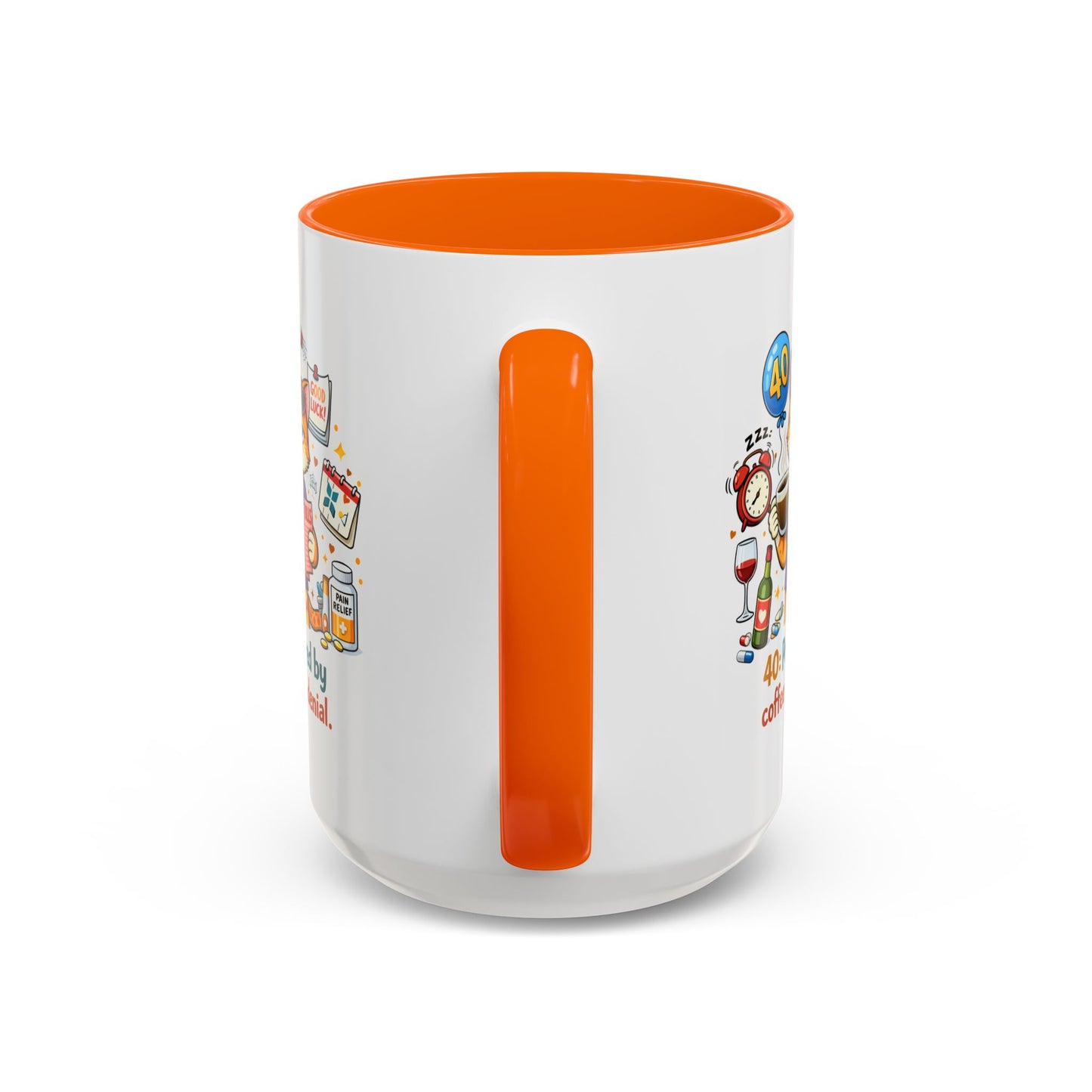 Birthday Mug - 40 Powered By