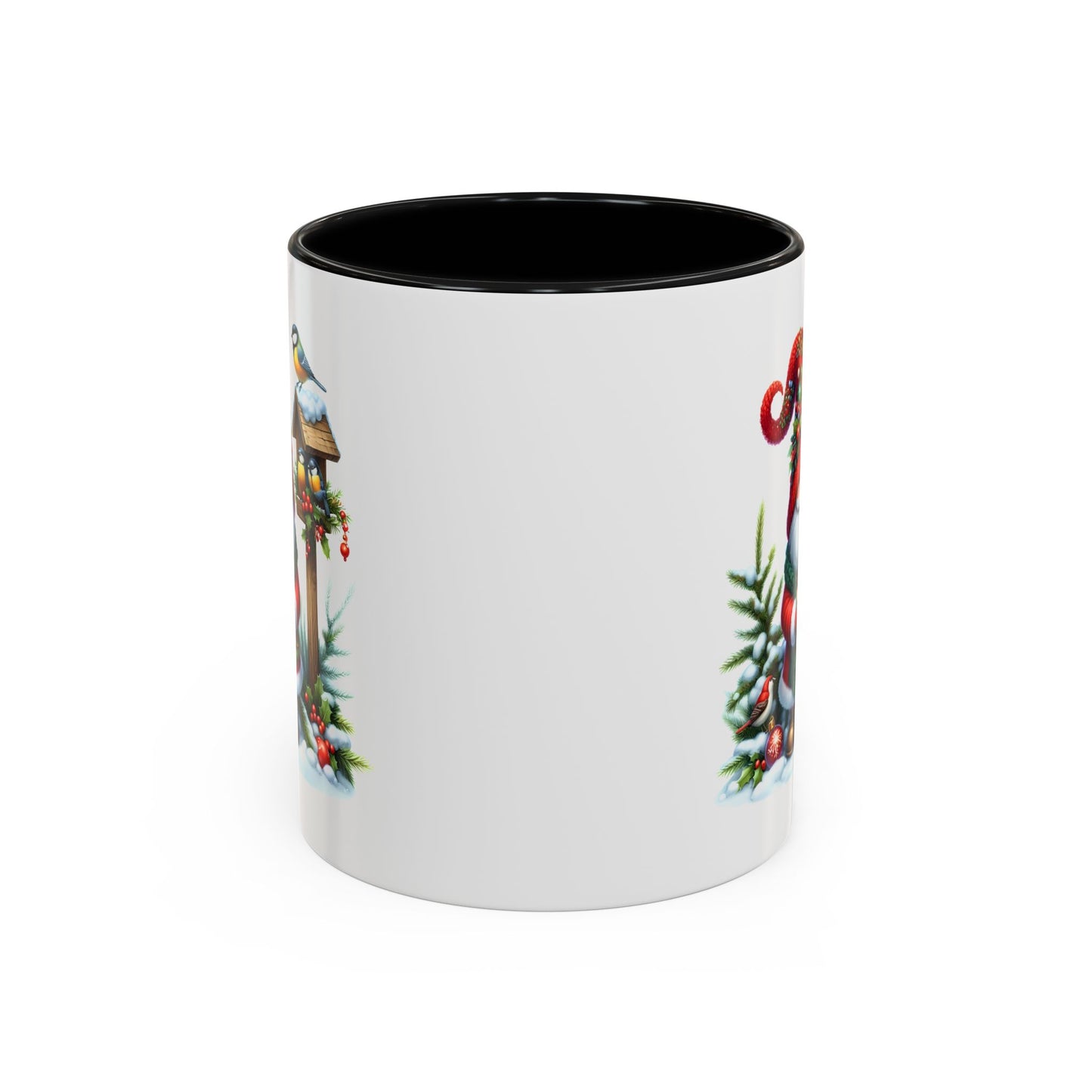 Christmas Mug - Gnome and Birds