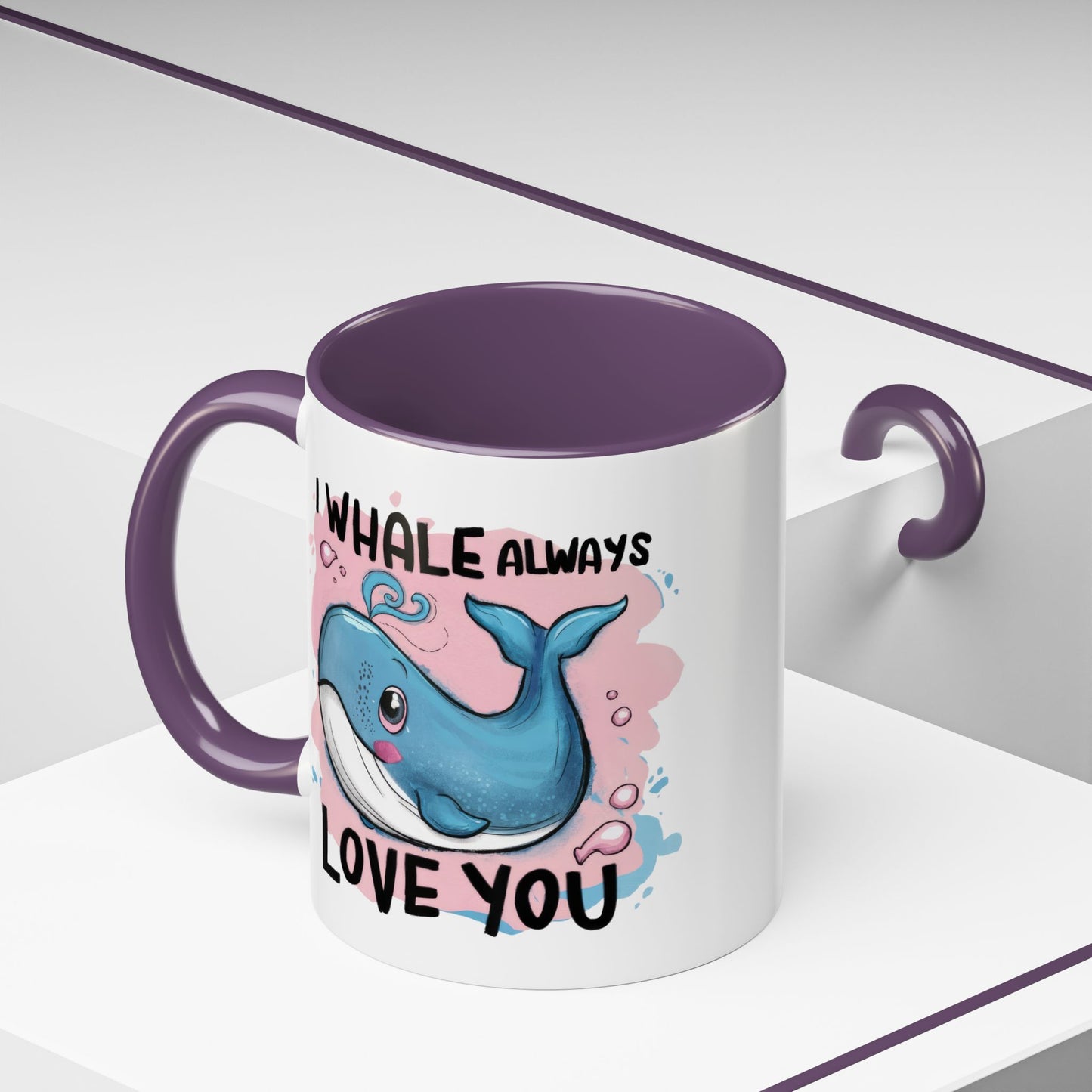 Valentine's Day Mug - I Whale Always Love You