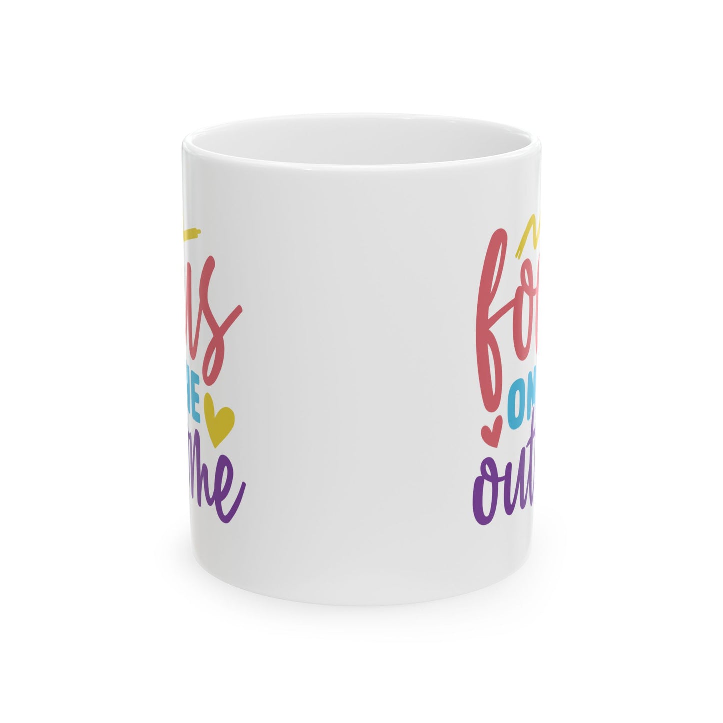 Motivation Mug - Focus On The Outcome