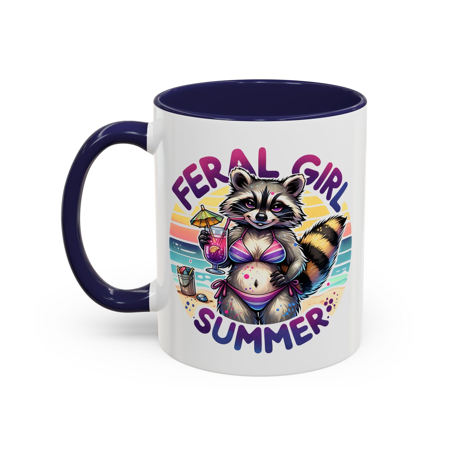 Humor Mug - Feral Girl Summer