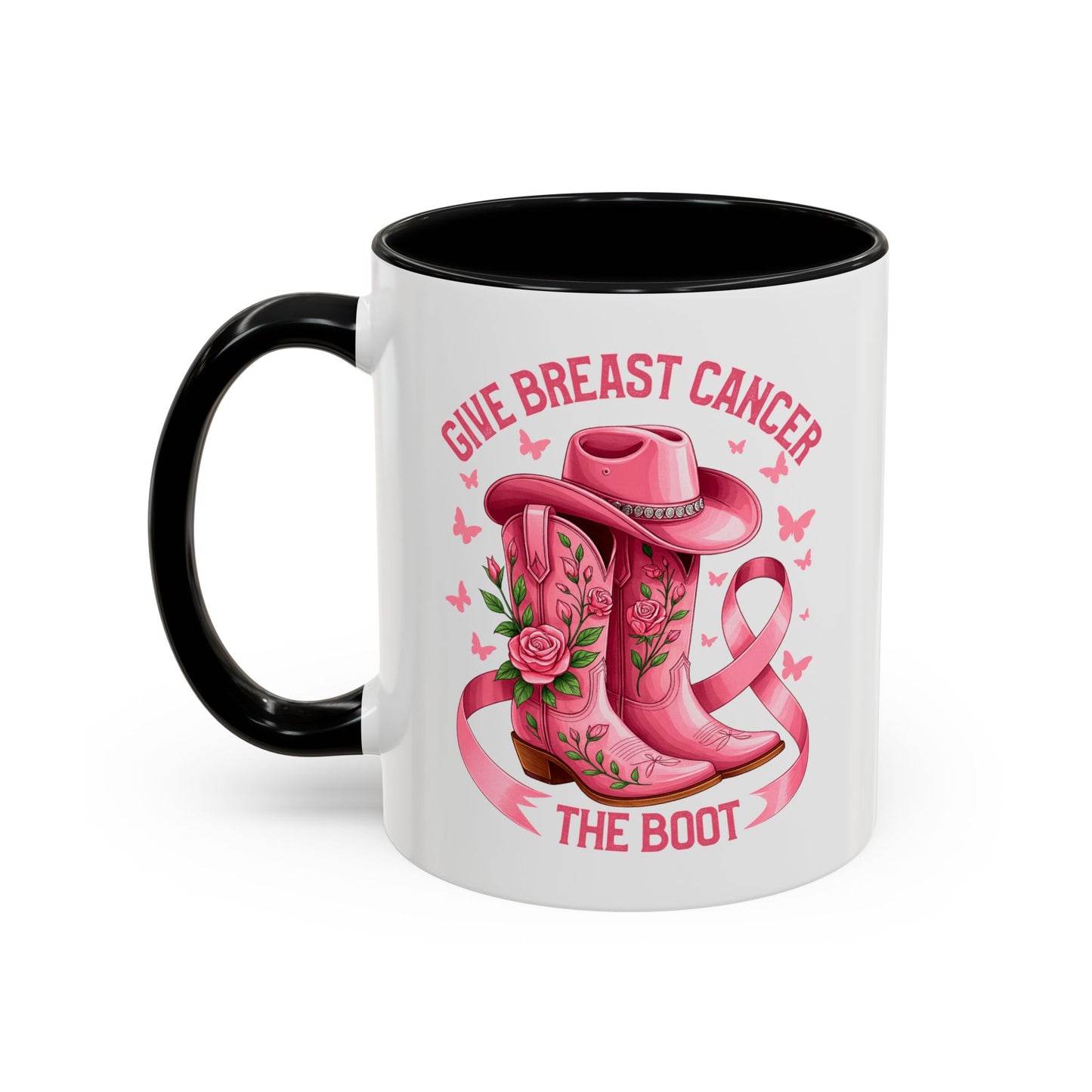 Support Mug - Give Cancer The Boot
