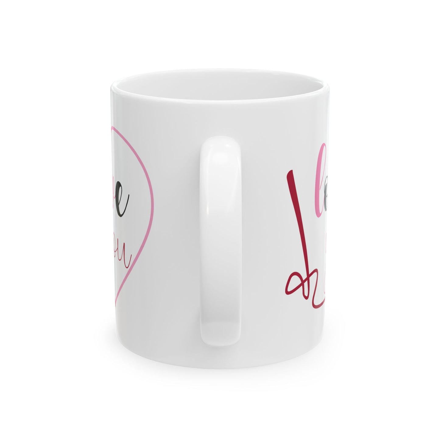Anniversary Mug - I Love You Graphic