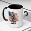 4th of July Mug - American Soldier Flag