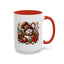 Christmas Mug - Red and Green Snowman 2