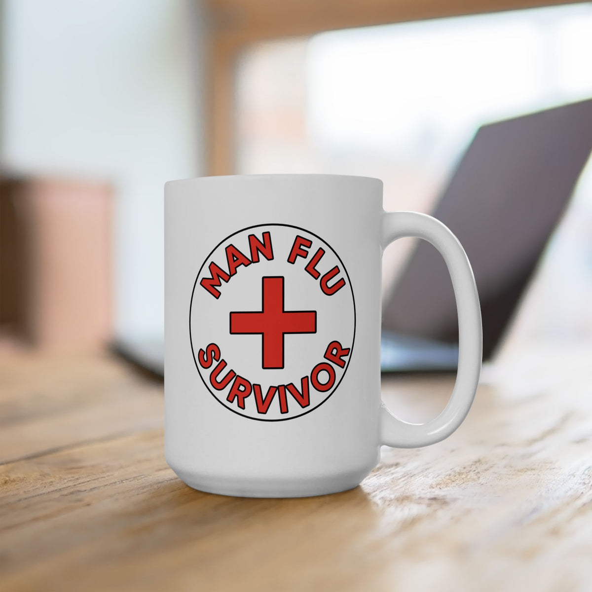 Humor Mug - Man Flu Survivor