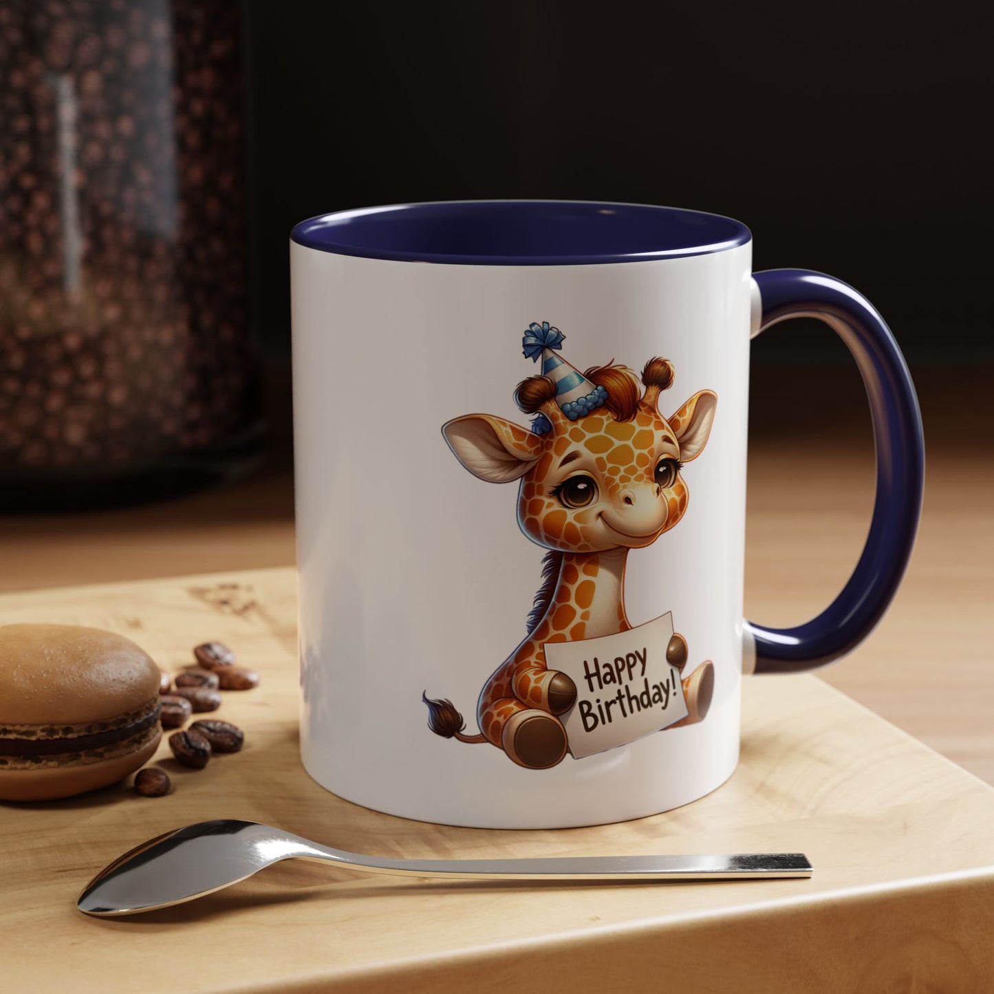 Birthday Mug - Giraffe Clipart