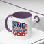 Religious Mug - One Nation Flag Cross