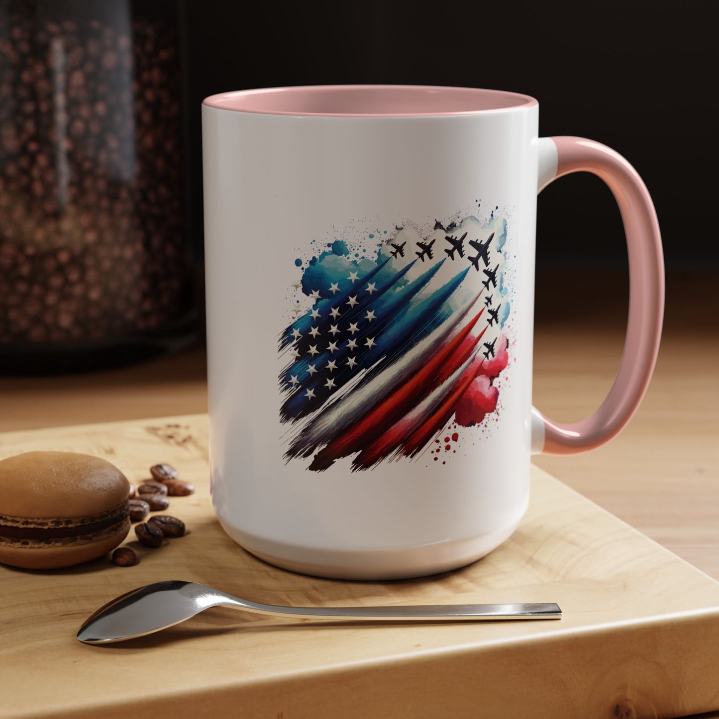 4th of July Mug - Fighter Jets USA Patriotic