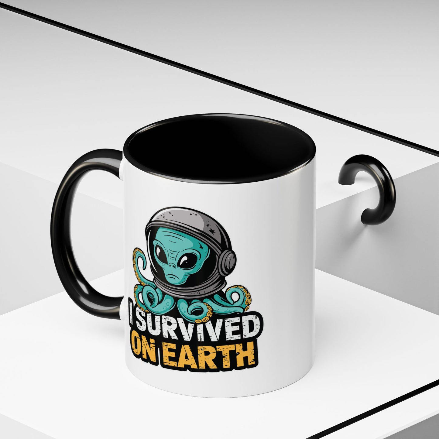 Alien Mug - I Survived On Earth