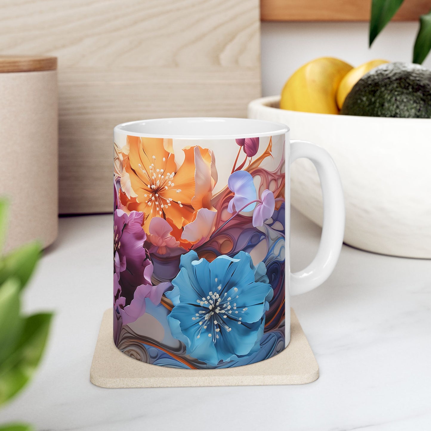Artistic Mug - Flower Bouquet 3