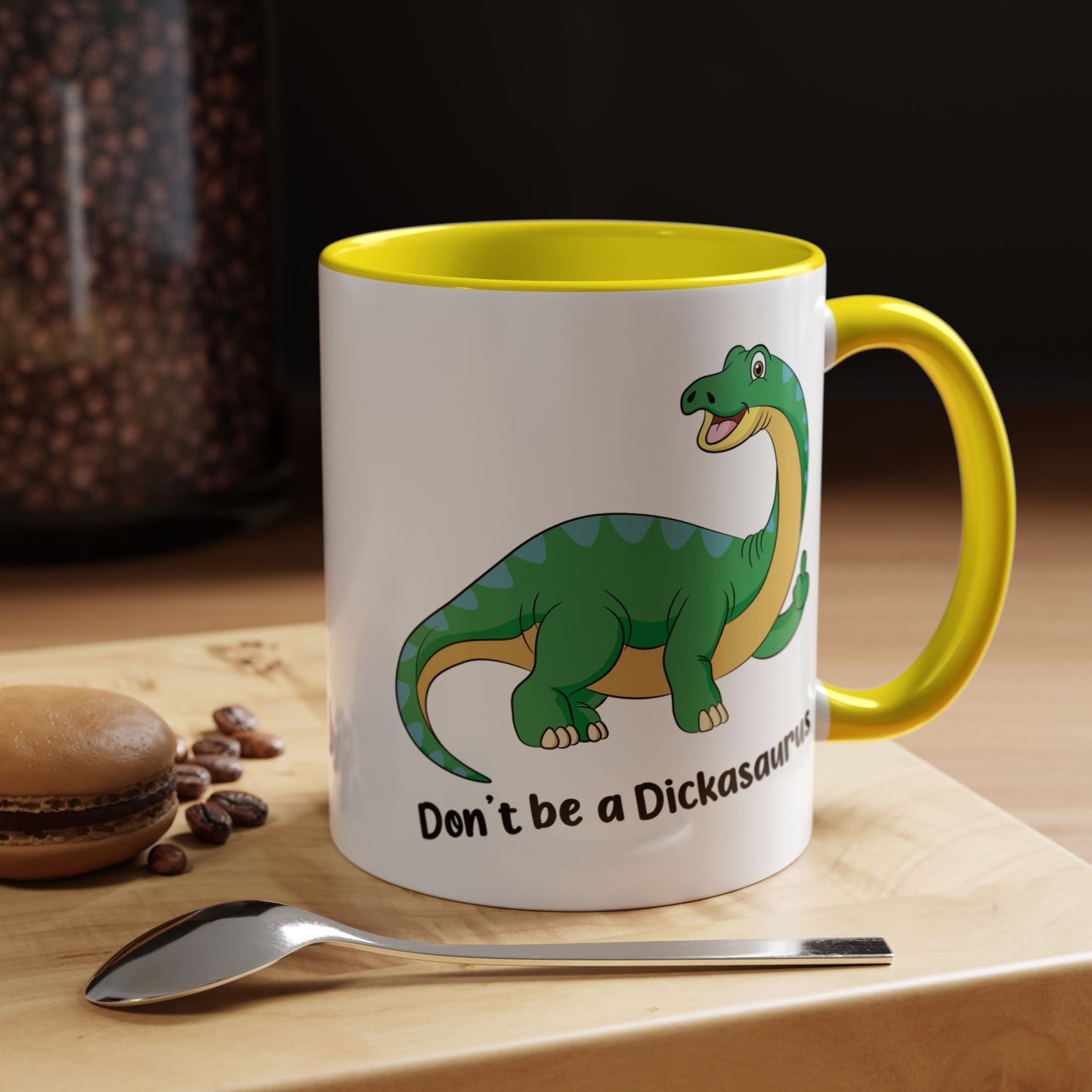 Adult Mug - Don't Be A Dickasaurus