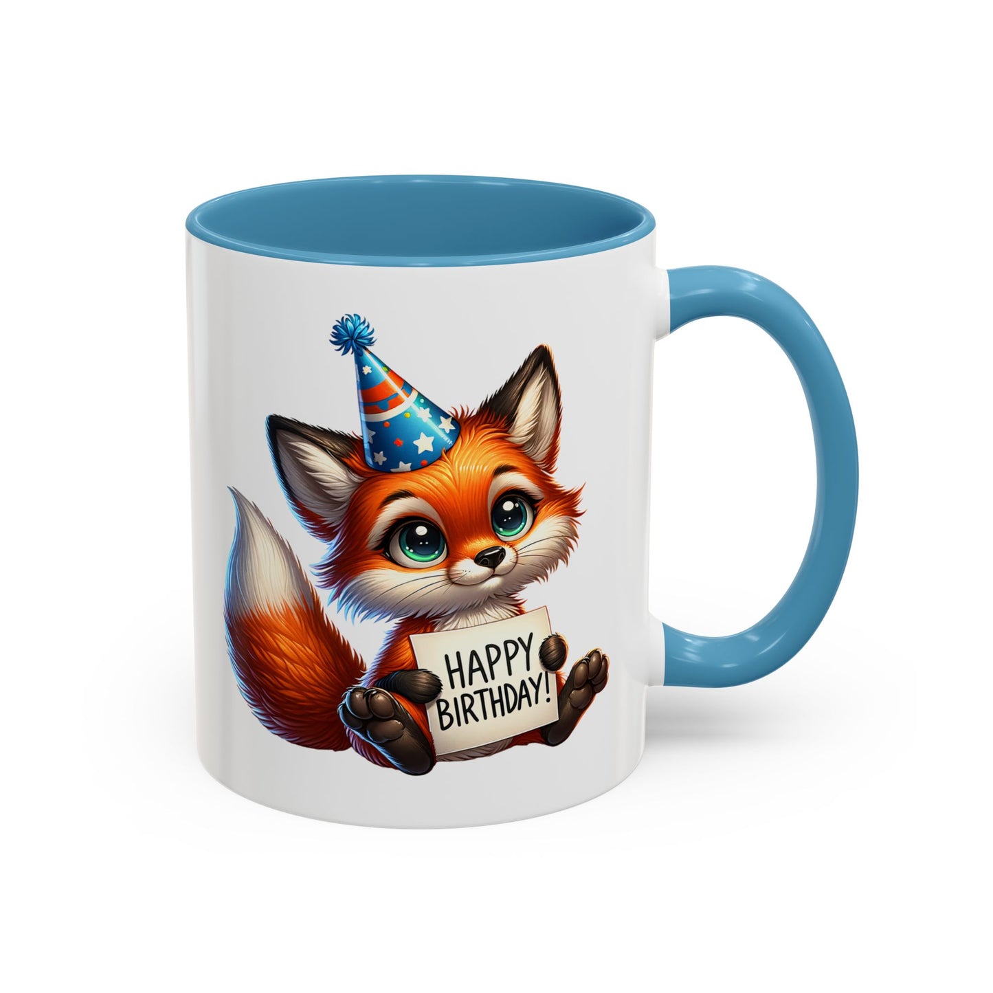 Birthday Mug - Fox Clipart