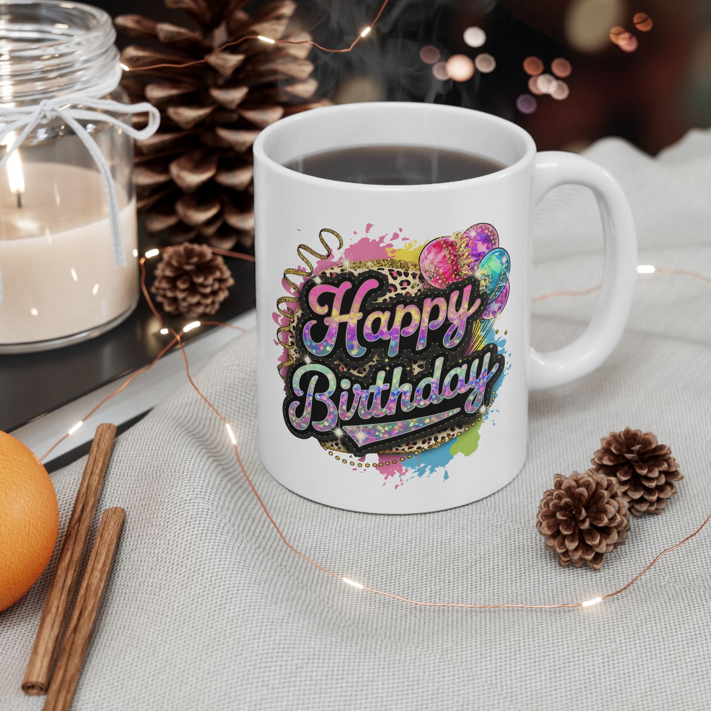 Birthday Mug - Happy Birthday Girl Sublimation