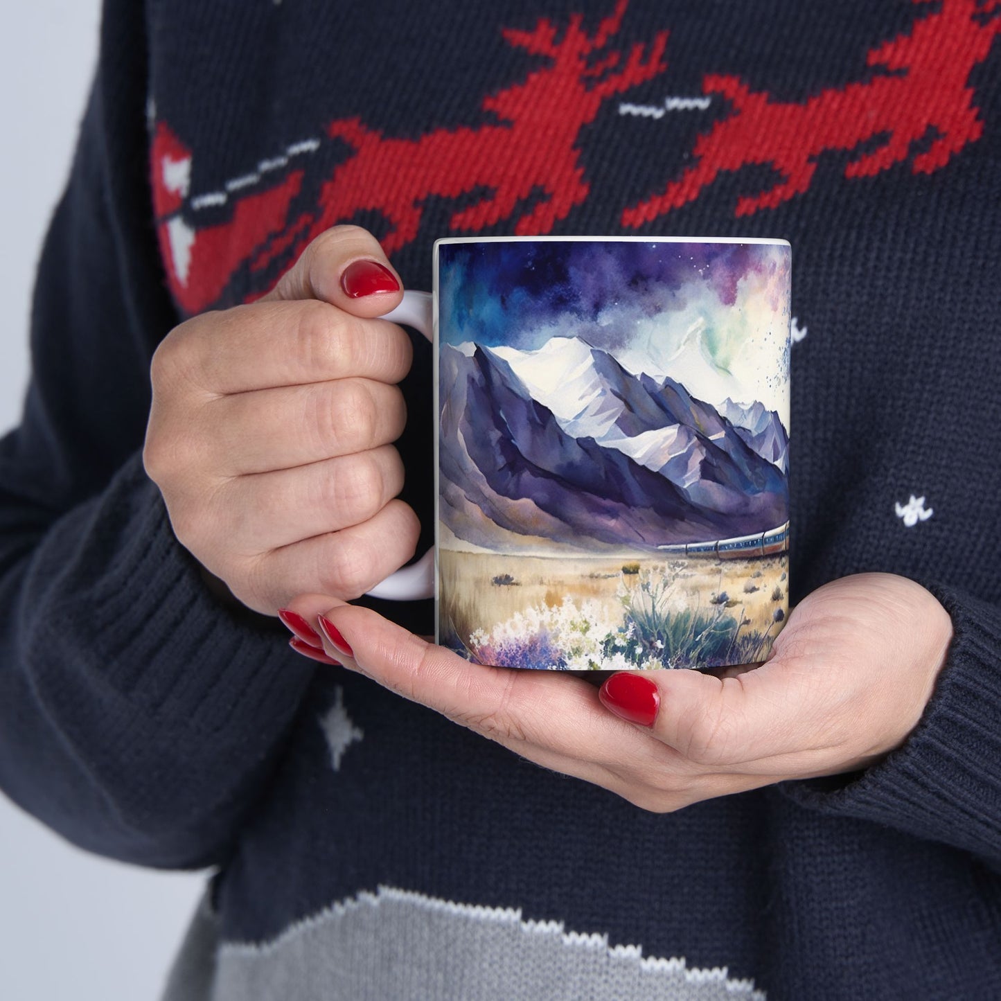 Adventure Mug - Train Journey 1