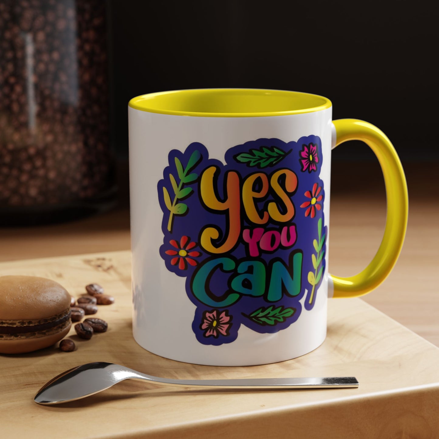 Motivation Mug - Yes You Can Brush