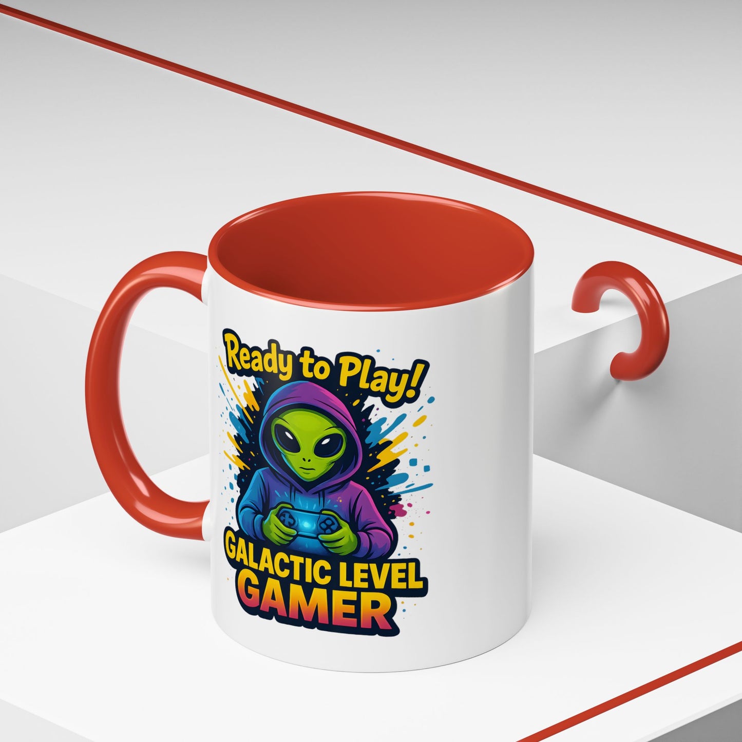 Alien Mug - Galactic Level Gamer