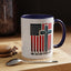 Religious Mug - One Nation Flag Cross