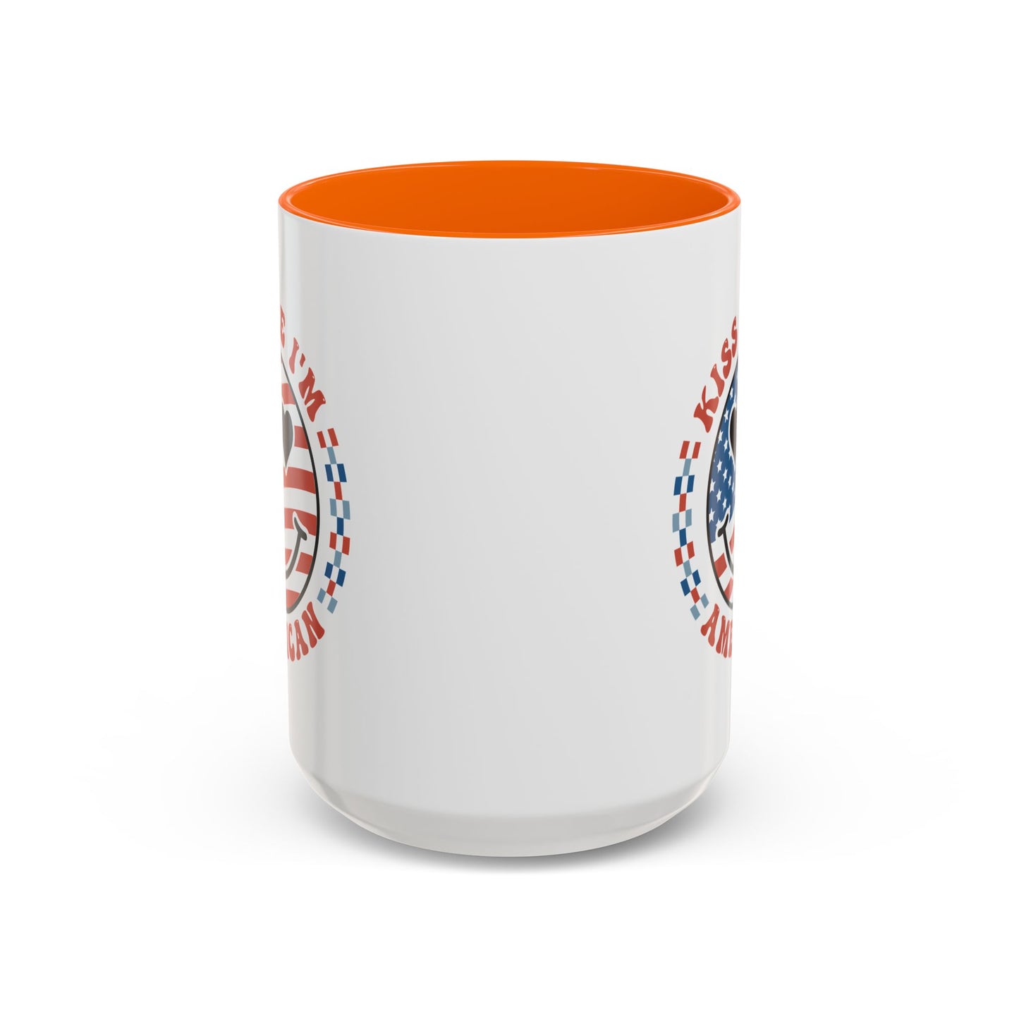 4th of July Mug - Kiss Me I'm American