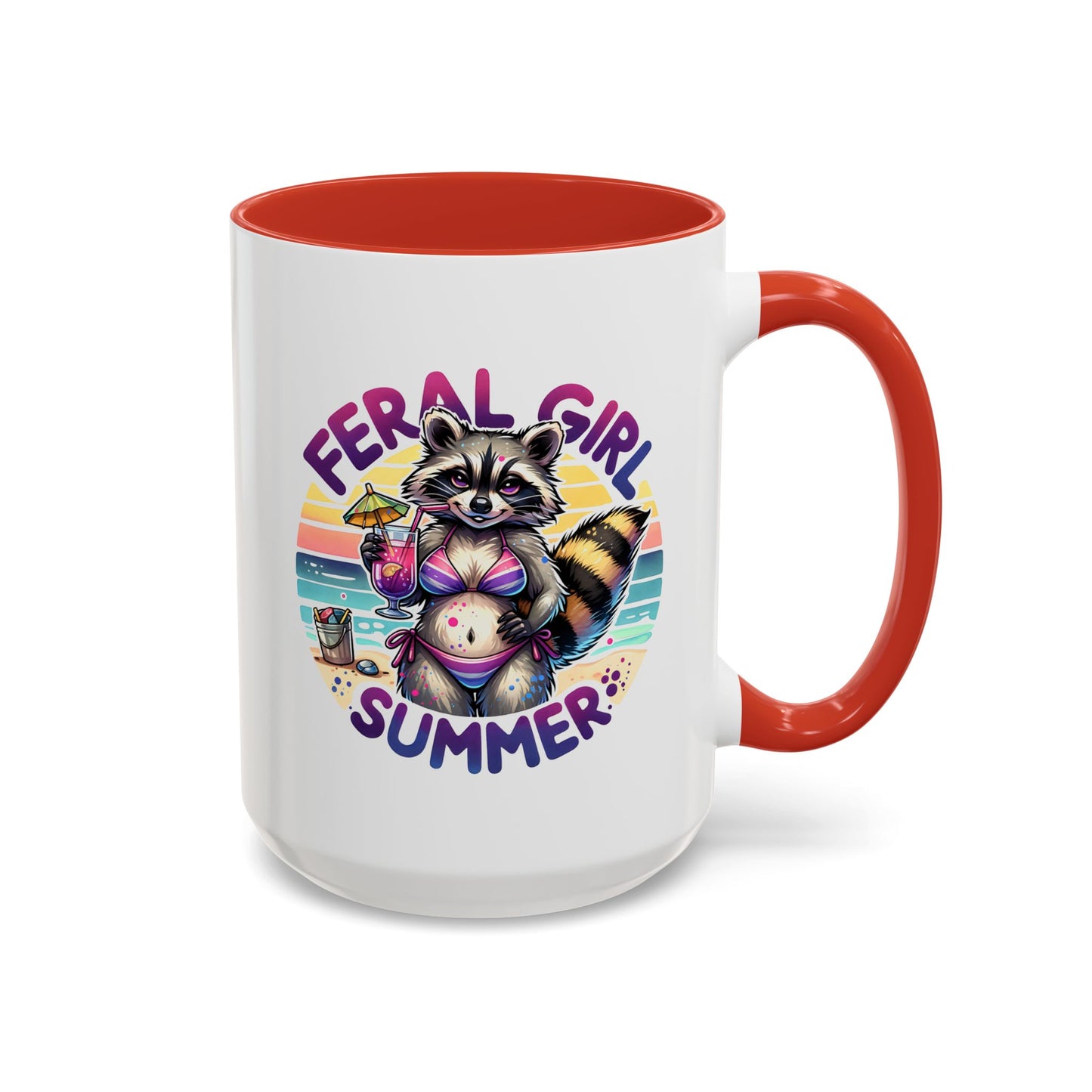 Humor Mug - Feral Girl Summer