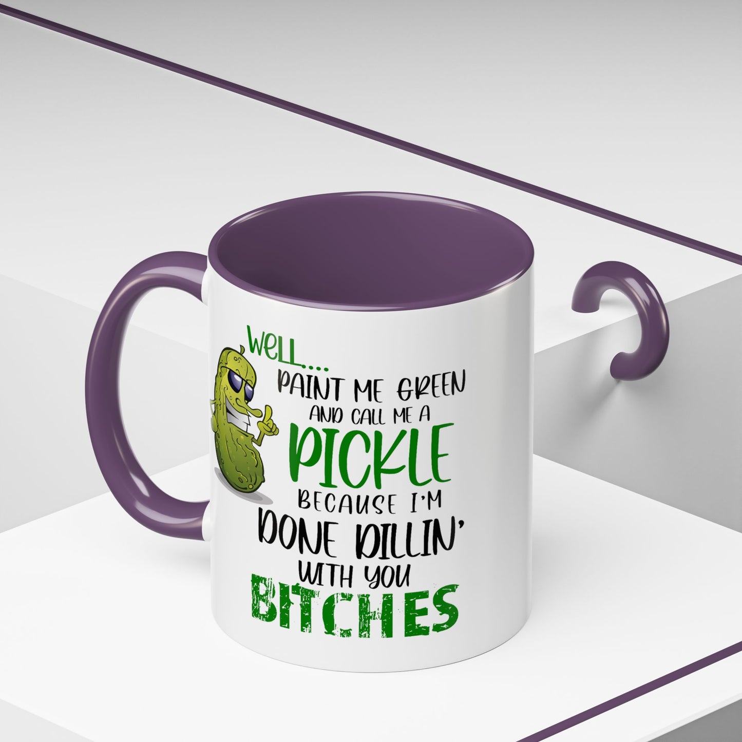 Adult Mug - Well Paint Me Green