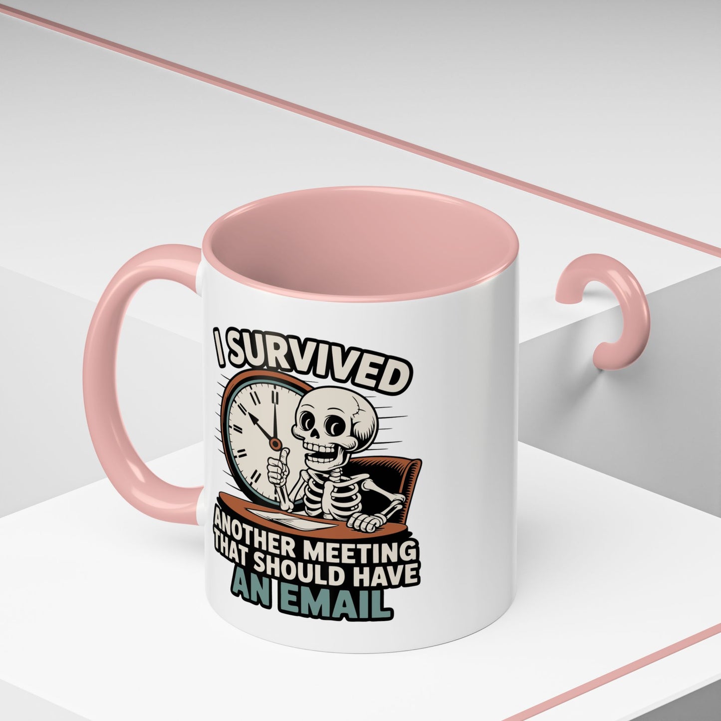 Office Mug - I Survived Another Meeting