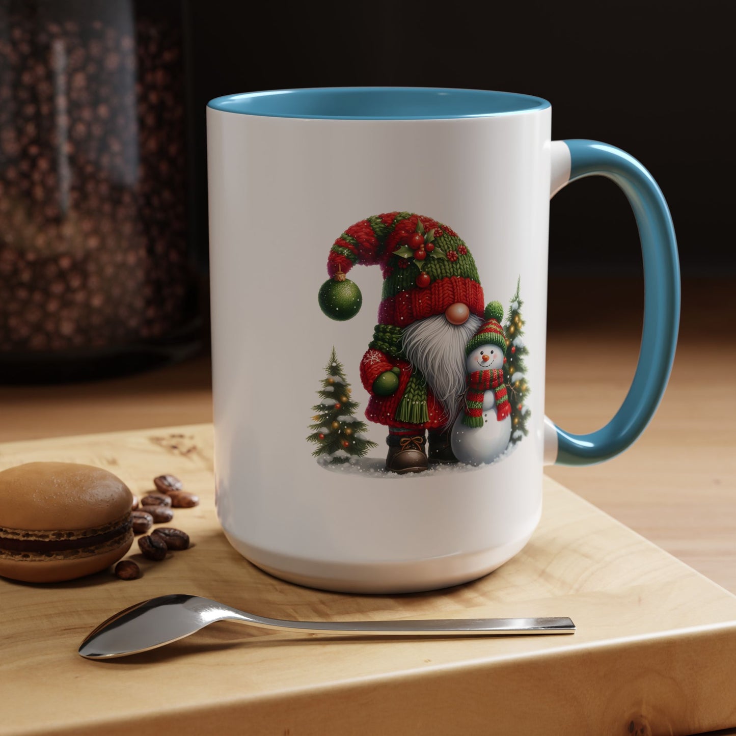 Christmas Mug - Gnome and Snowman