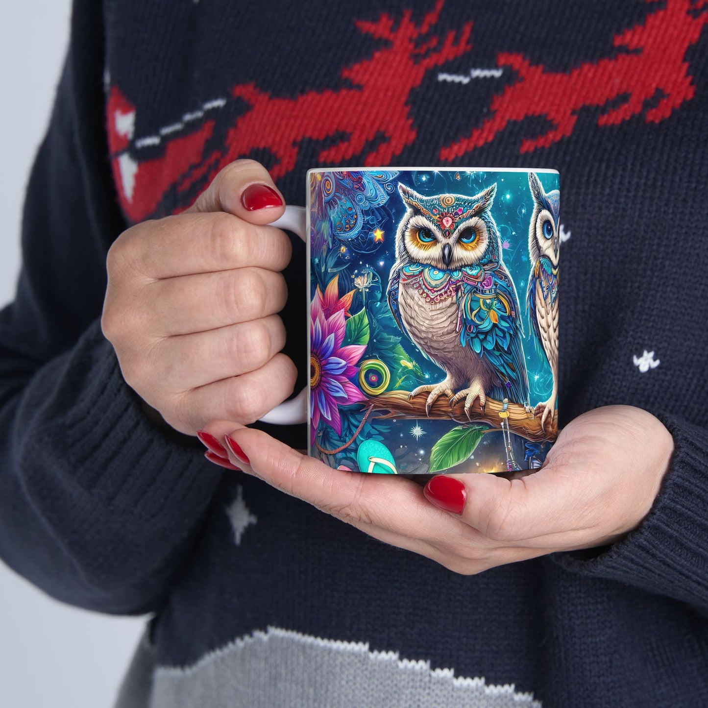 Artistic Mug - Majestic Owls