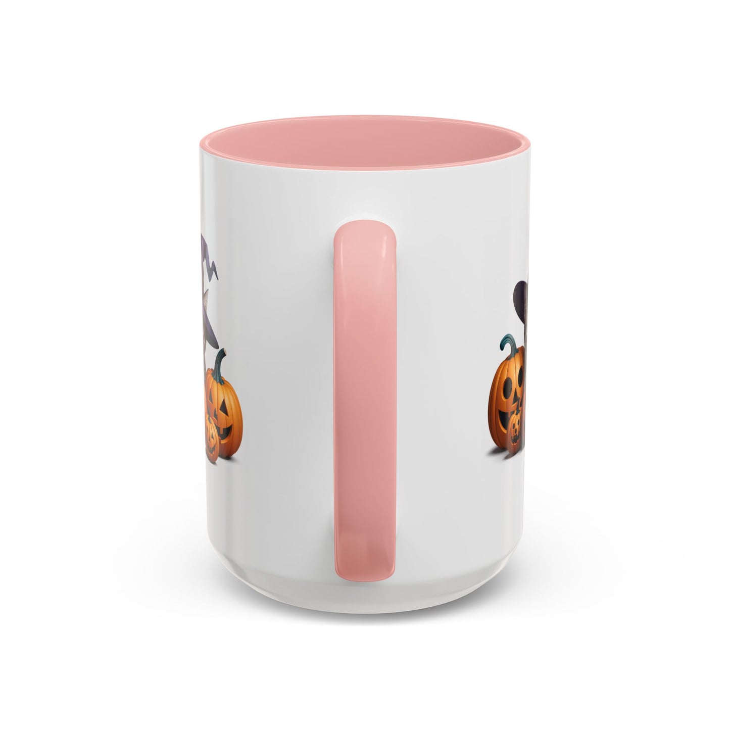 Halloween Mug - Witch Cat Hiding In Pumpkins