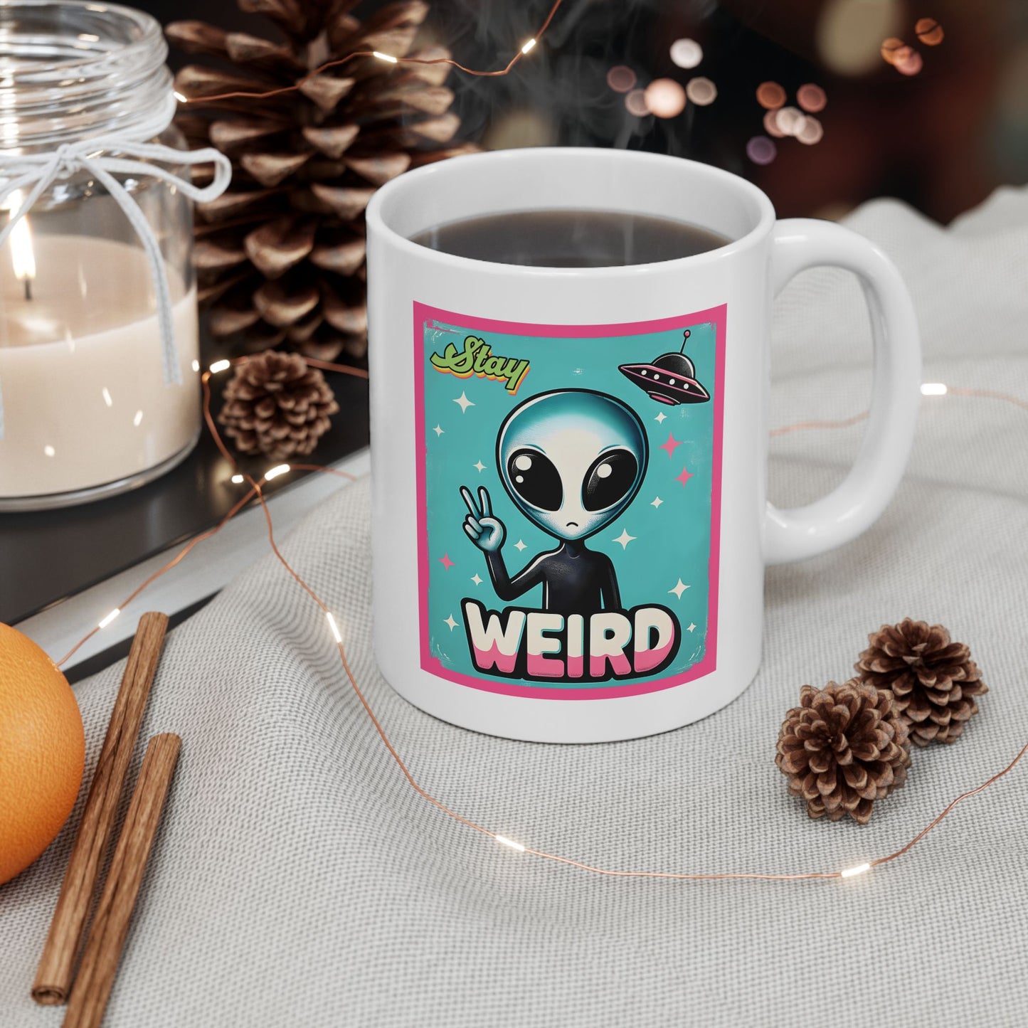 Alien Mug - Stay Weird