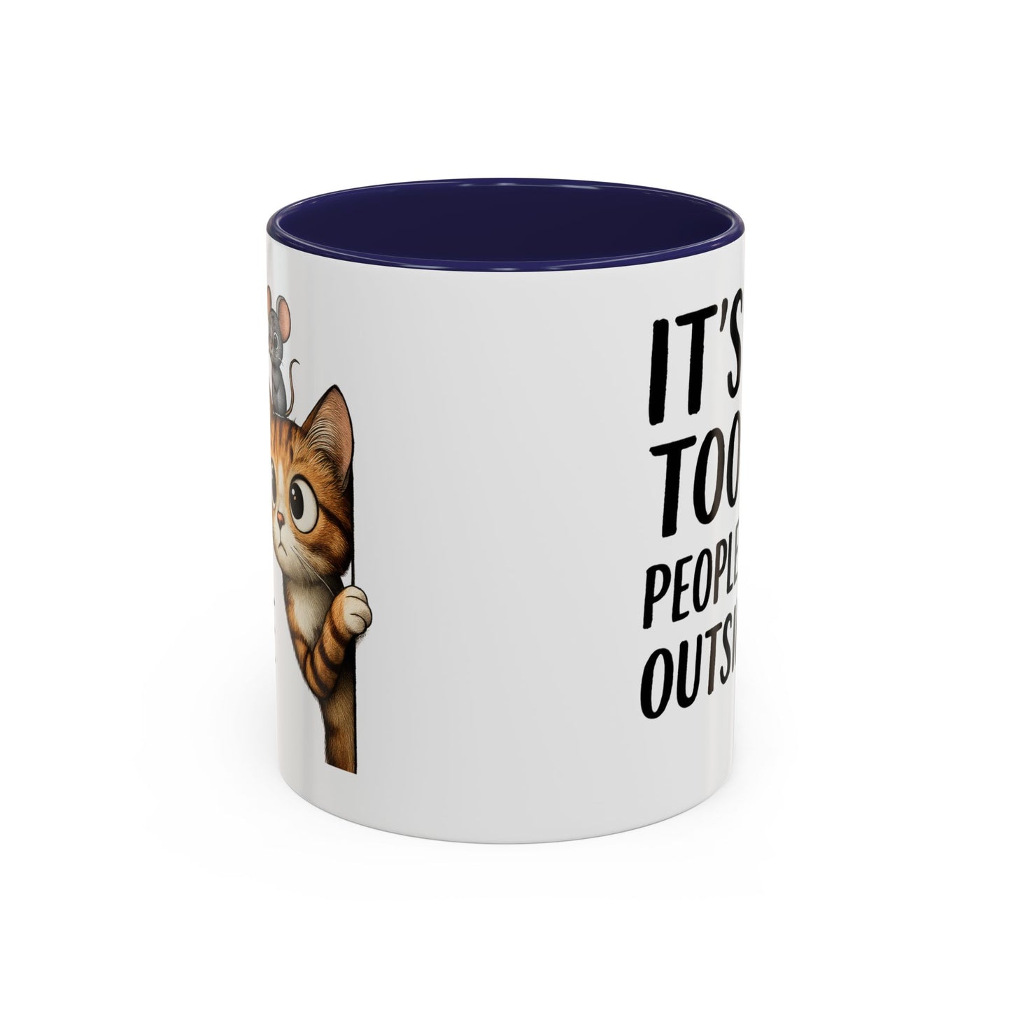 Animal Mug - It's Too Peopley Outside