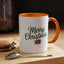 Christmas Mug - Merry Christmas Green Text