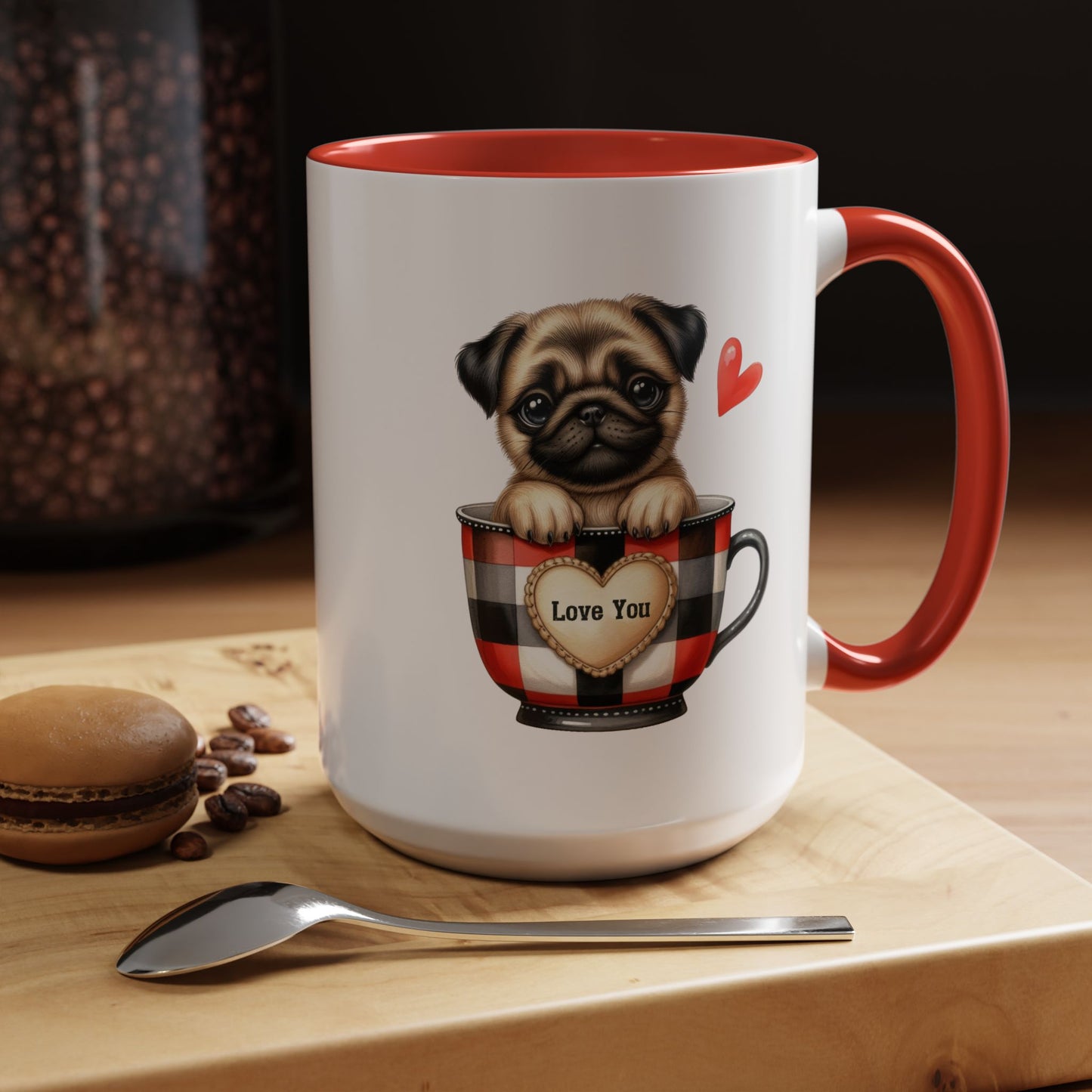 Valentine's Day Mug - Love You Dog