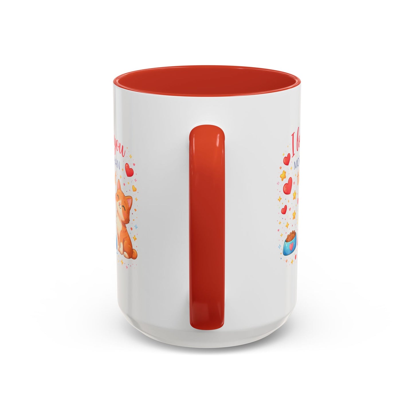 Anniversary Mug - I Love You More Than The Cat