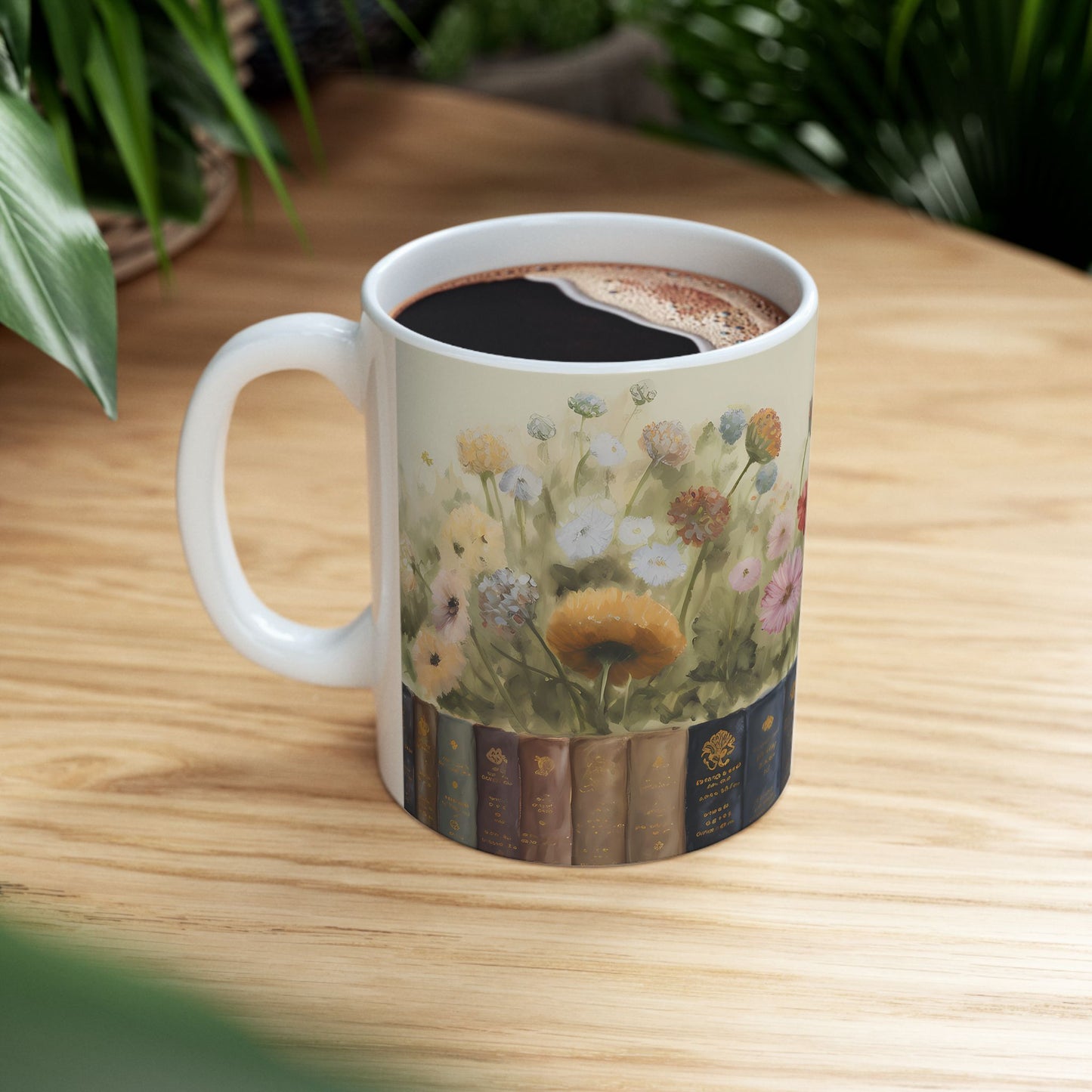 Artistic Mug - Felted Cat 2