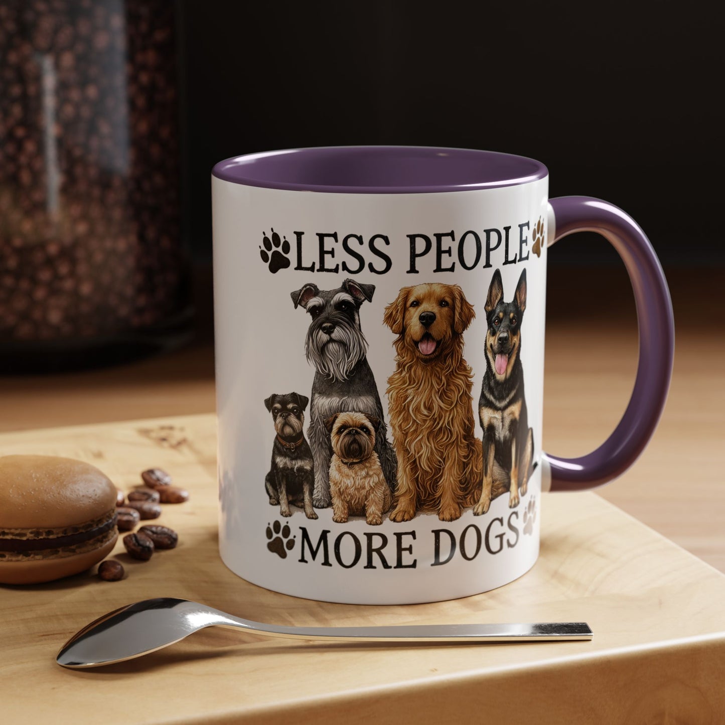 Animal Mug - Less People More Dogs