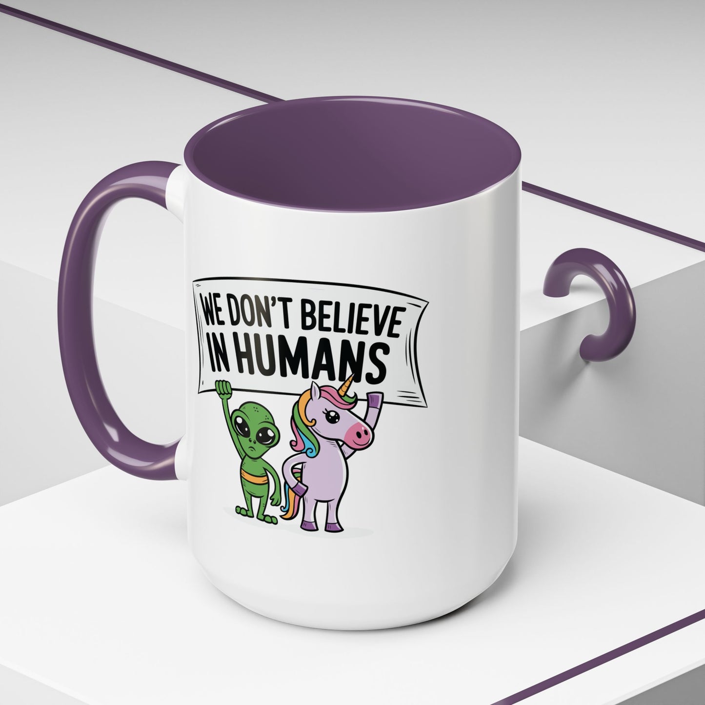 Alien Mug - We Don't Believe