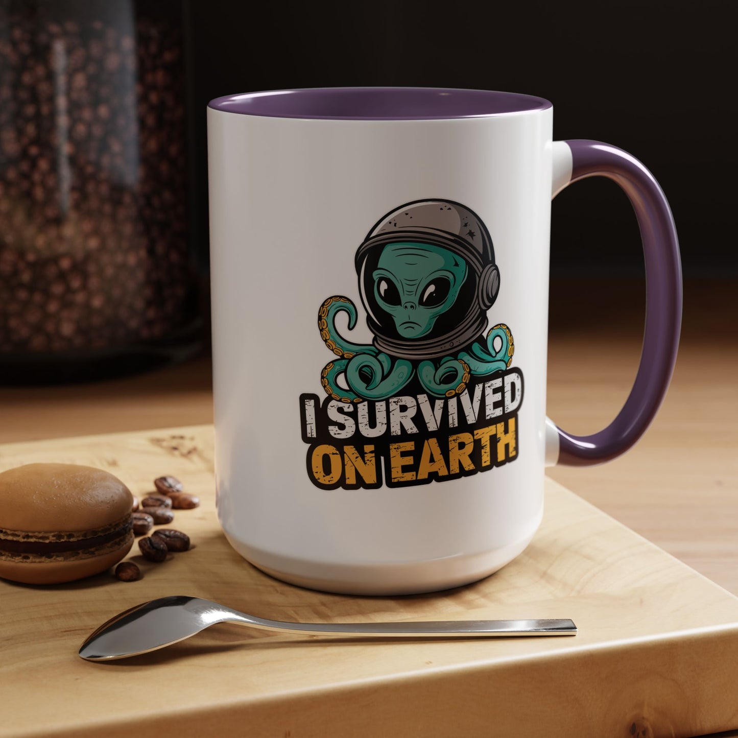 Alien Mug - I Survived On Earth