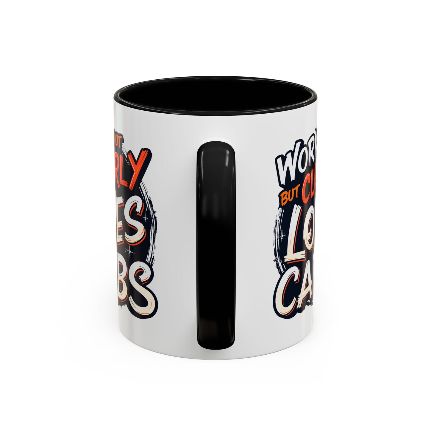 Adult Mug - Works Out But