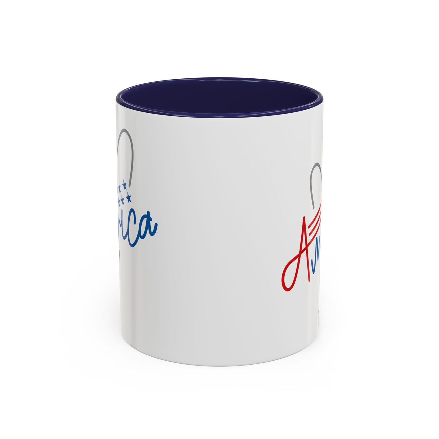 4th of July Mug - America Heart