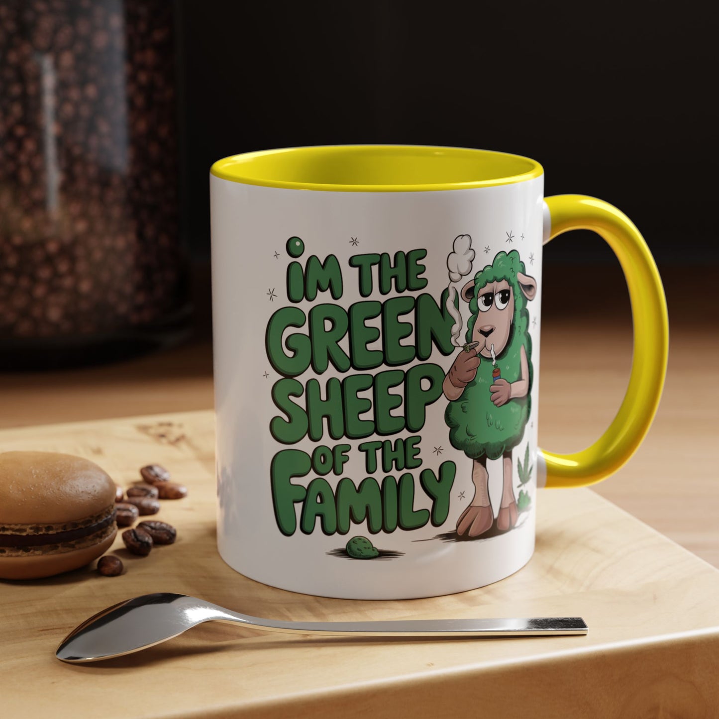 Adult Mug - I'm The Green Sheep
