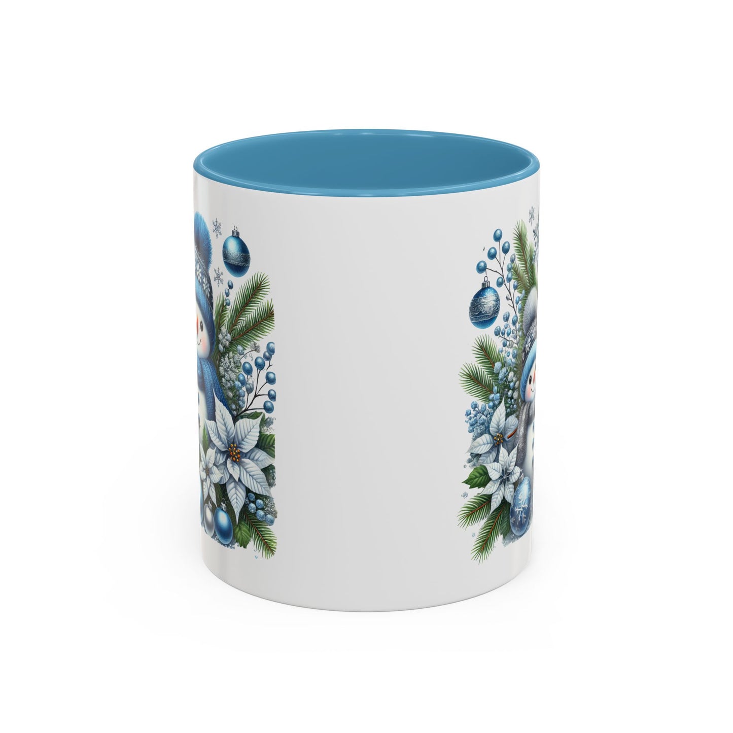 Christmas Mug - Blue Snowman Child