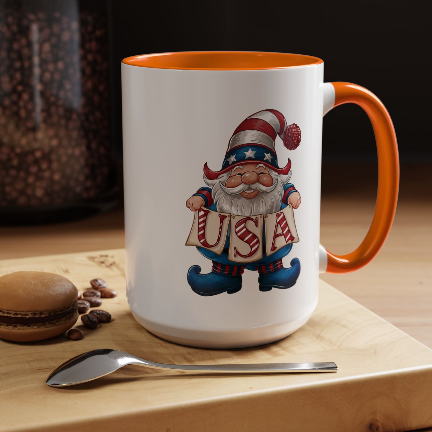 4th of July Mug - American Gnome 24
