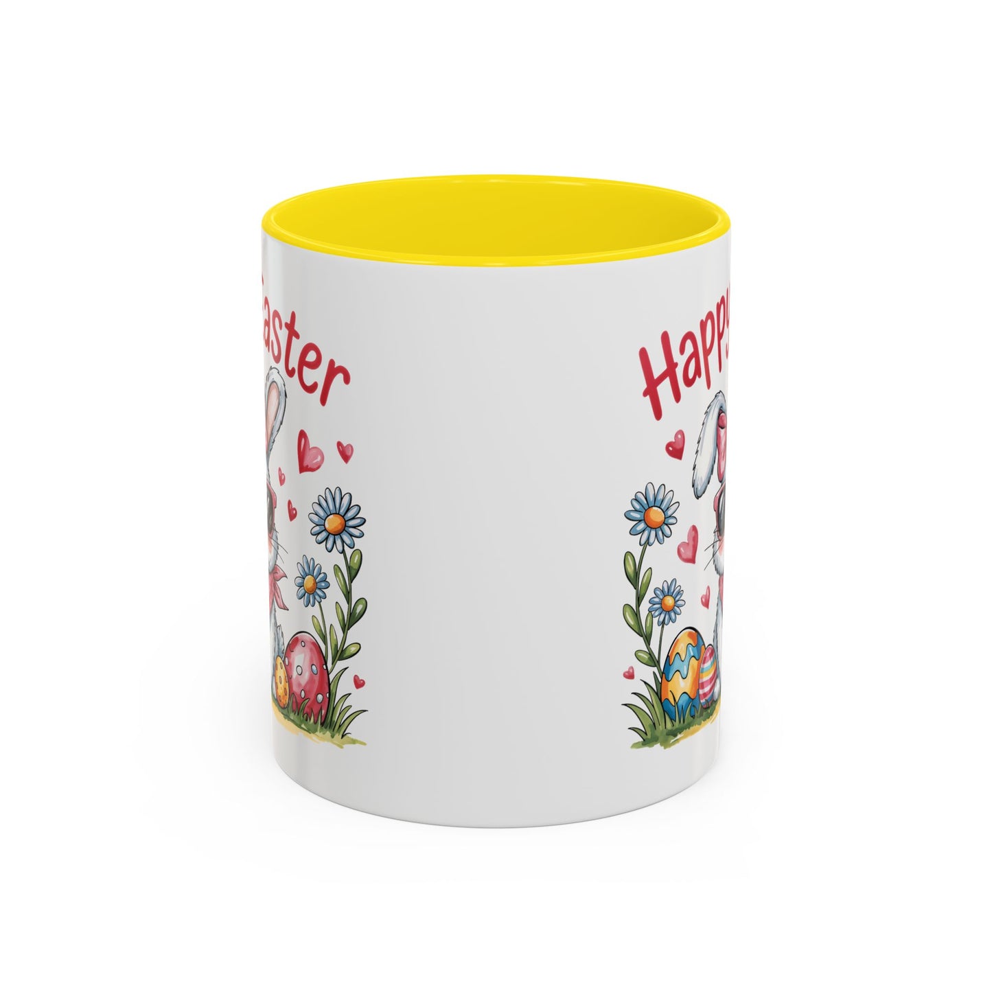 Easter Mug - Happy Easter Cool Bunny