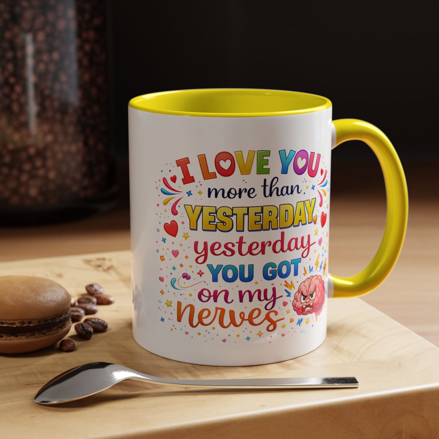 Anniversary Mug - I Love You More Than Yesterday