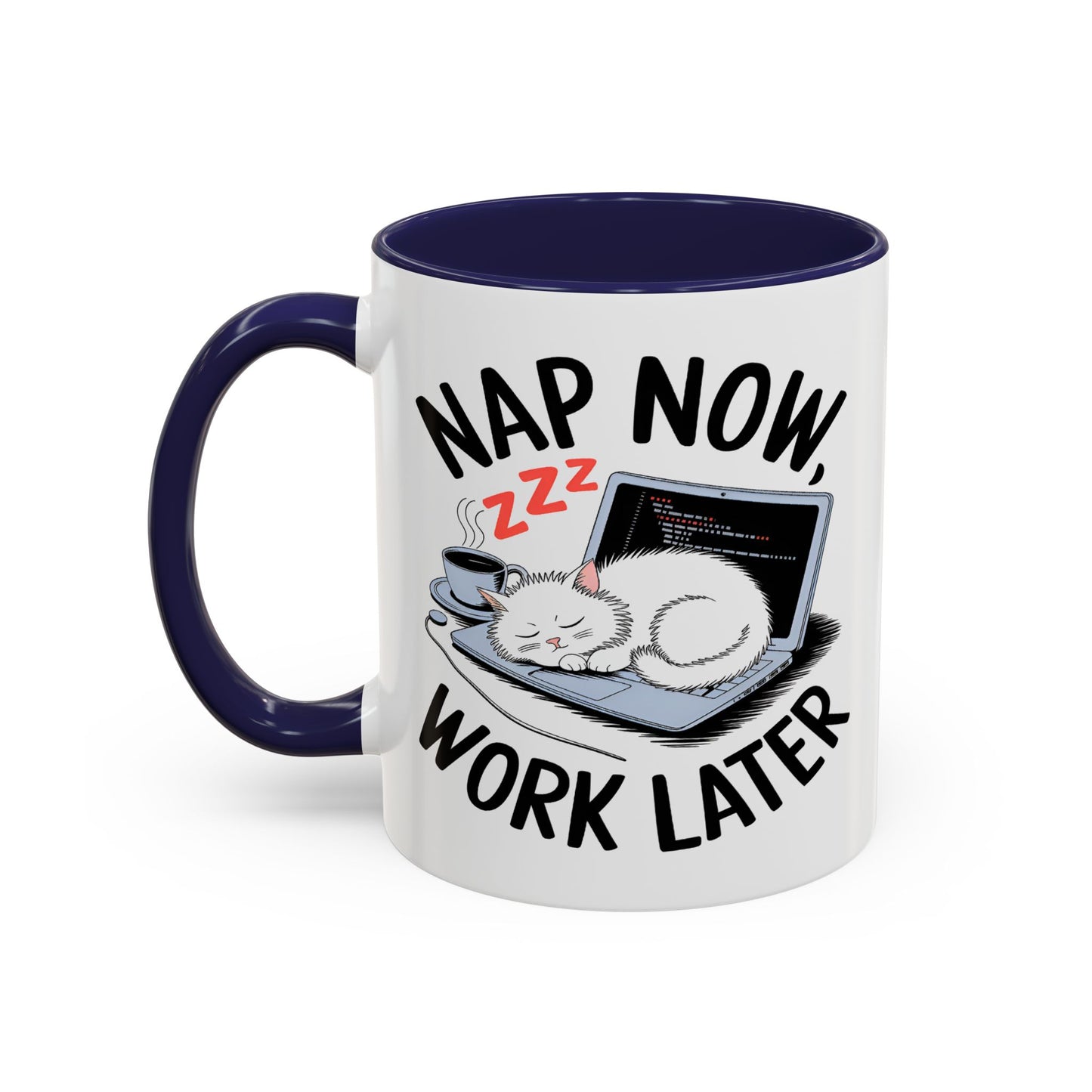 Animal Mug - Nap Now Work Later