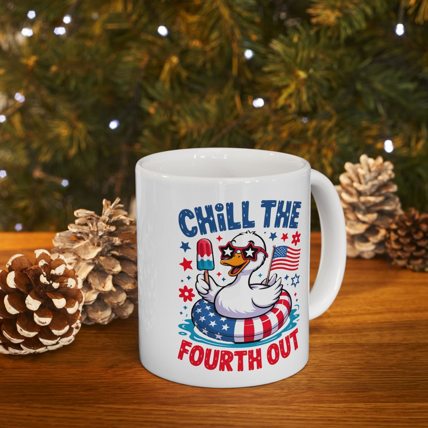 4th of July Mug - Chill the Fourth Out