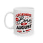 Birthday Mug - Legends August