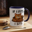 Animal Mug - If I Fits I Sits